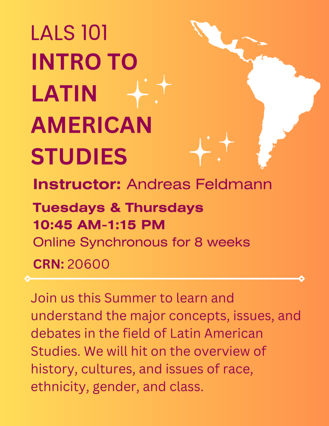 LALS 101 - Introduction to Latin American Studies